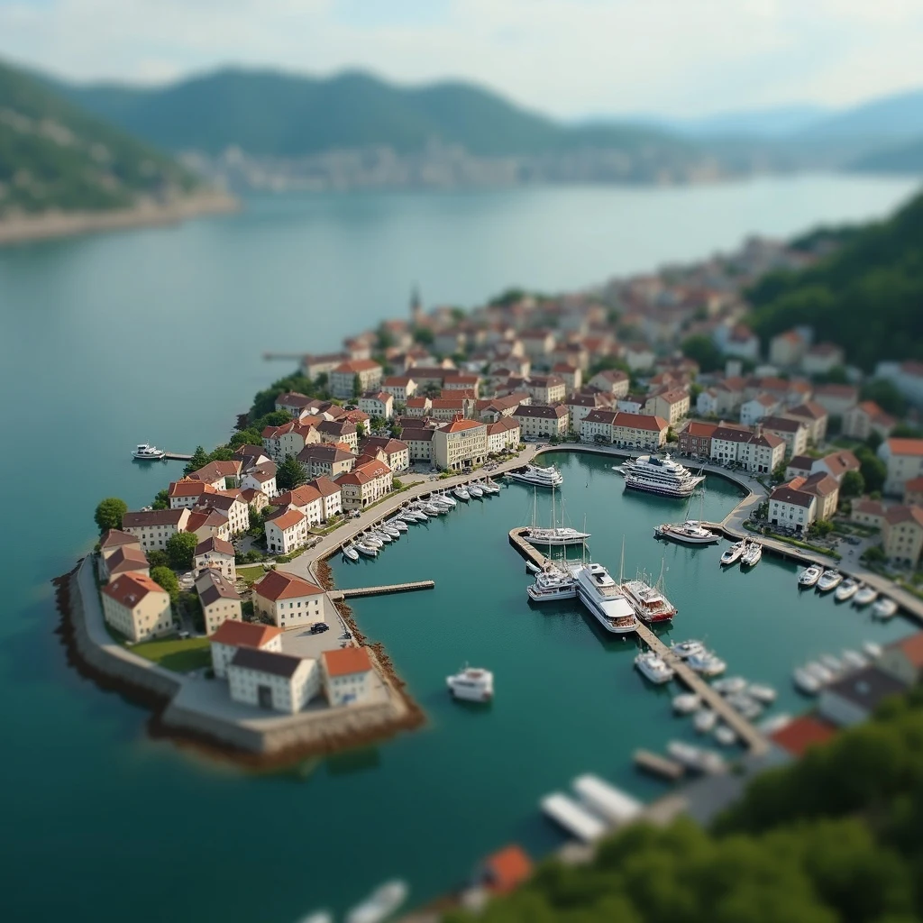 Tilt-shift miniature