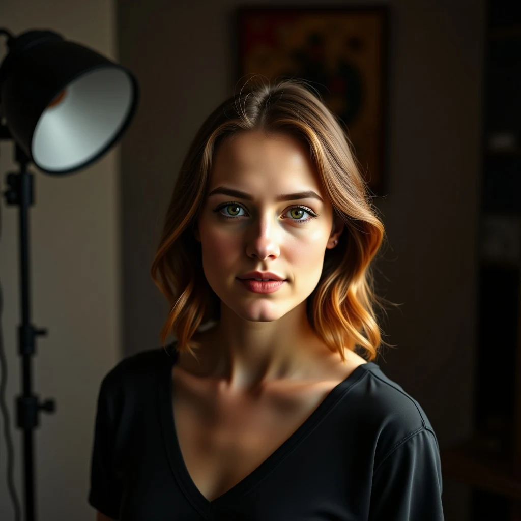 Trained character studio portrait