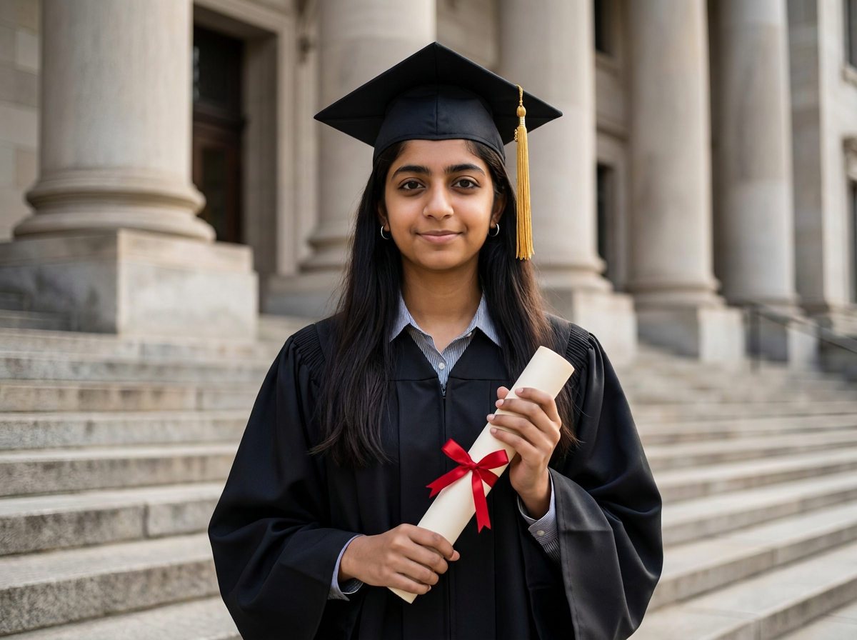 AI Graduation Photos Edit Image