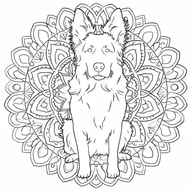 Example 1 made with AI Coloring Page