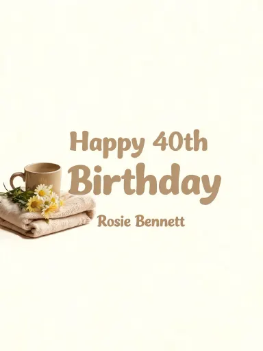 Example 7 made with AI Greeting Card