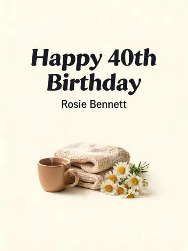 Example 3 made with AI Greeting Card