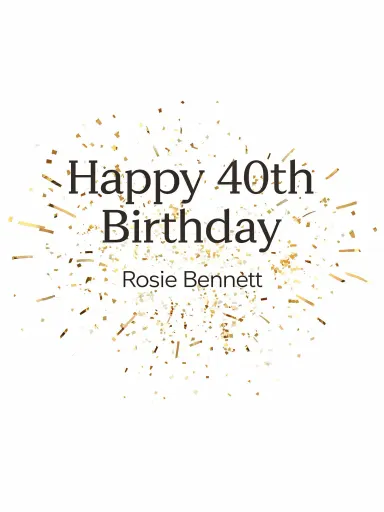 Example 5 made with AI Greeting Card