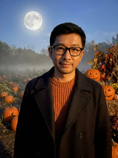 Example 1 made with AI Halloween Photos