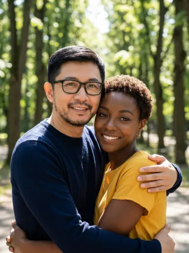 Park hug
