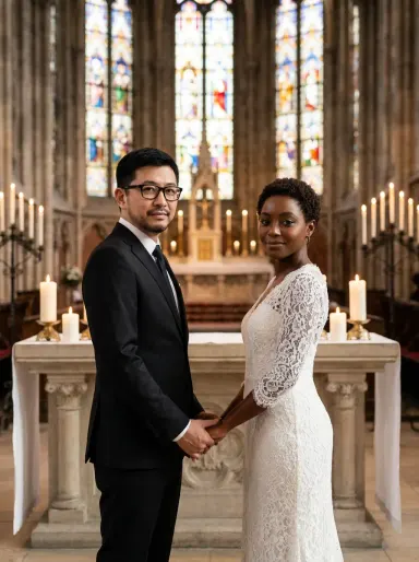 Example 2 made with AI Wedding Photos