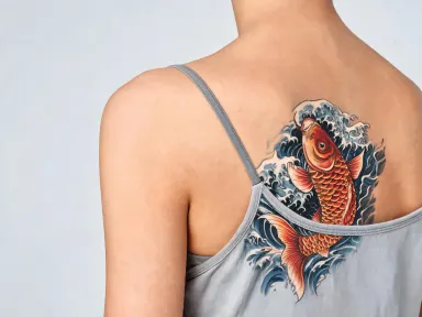 Example 2 made with AI Tattoo Visualizer