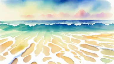 restyle as a watercolor painting, soft pastel tones
