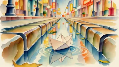 Restyle the clip as a hand-painted watercolour animation, keep the motion